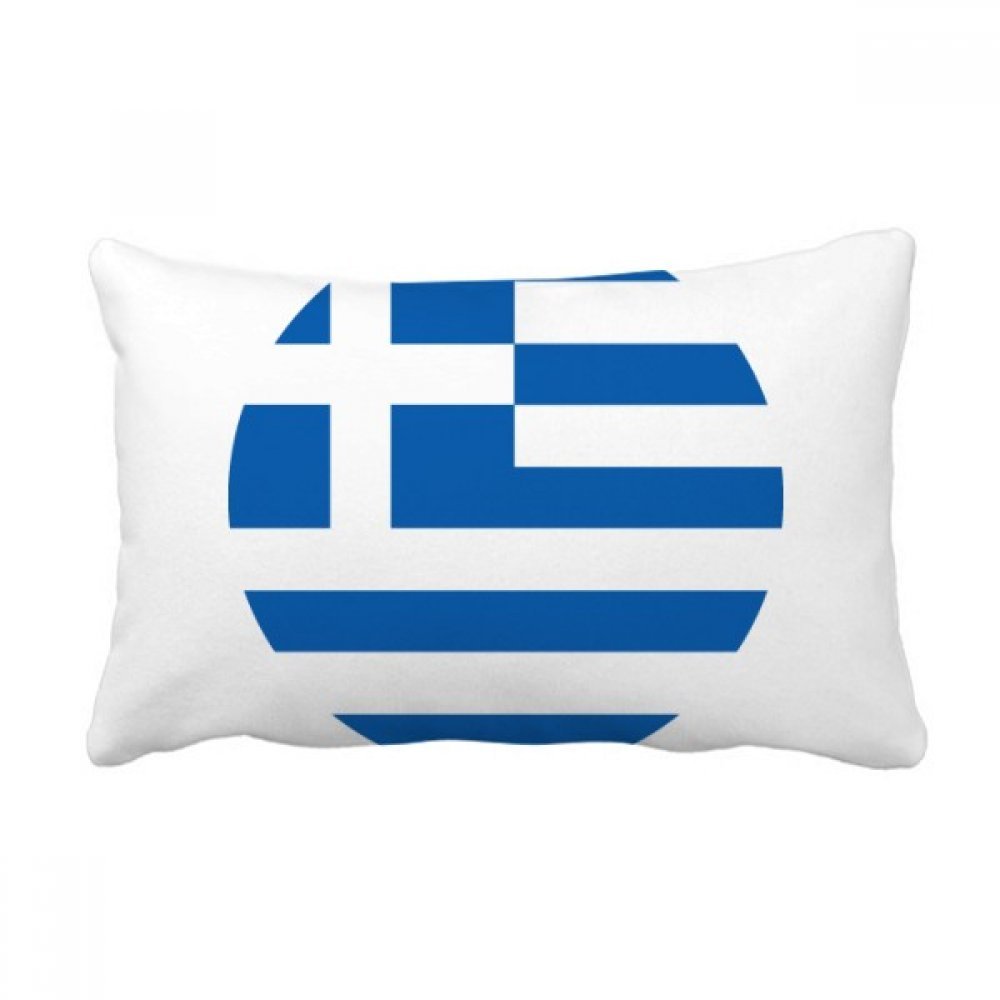 Coussin Grèce pour canapé grand oreiller rectangulaire décoratif multicolore