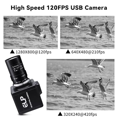 QILOVE 640fps Monochrome USB Camera