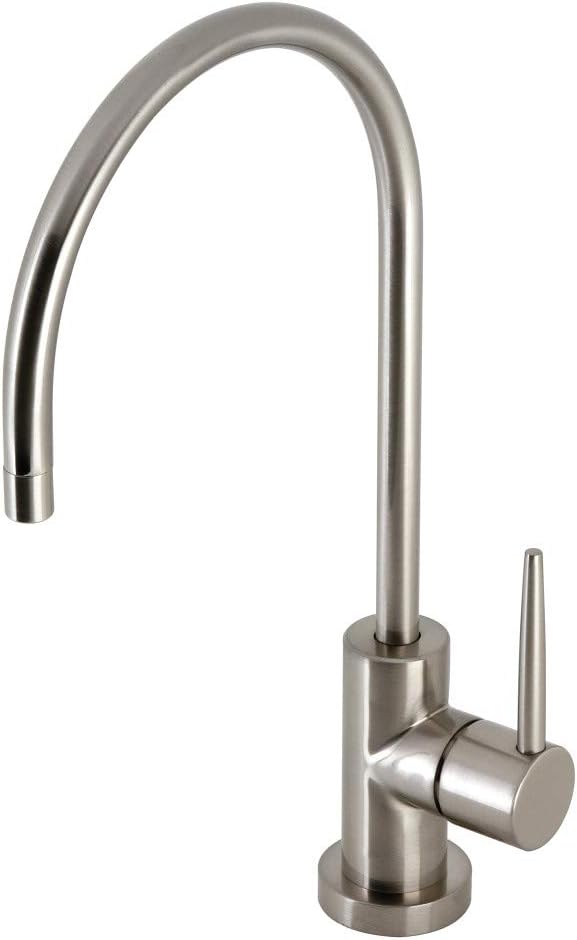 Kingston Brass KS8198NYL New York Single-Handle Cold Water Filtration Faucet, Brushed Nickel
