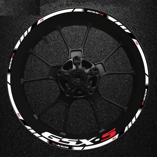 Autocollant Réfléchissant Moyeu Suzuki Gsx-s Anti-rayures Jante Moto Protege