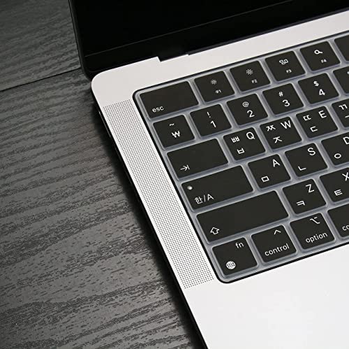 Proelife Korean Keyboard Cover Skin For 2024-2022 Macbook Air 13.6 15 Inch M3 M2 A3113/A3114/A2681/A2941 & 2023-2021 Macbook Pro 14 16.2 Inch M3 M2 M1 Pro/Max A2918/A2992/A2779/A2780/A2991 Accessory thumb #5
