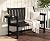 SERWALL HDPE Outdoor Bench, Weatherproof Porch Bench, 1 Pack, Black