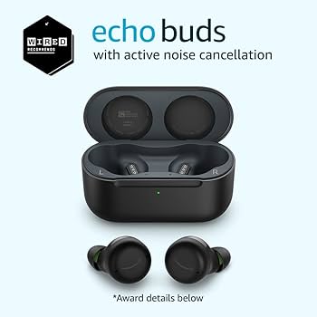 Amazon echo buds 白 ワイヤレスイヤホン Amazon.com: Amazon Echo Buds with Active Noise Cancellation