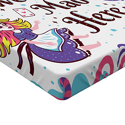 "We're all mad here" Fitted Sheet - Image 5