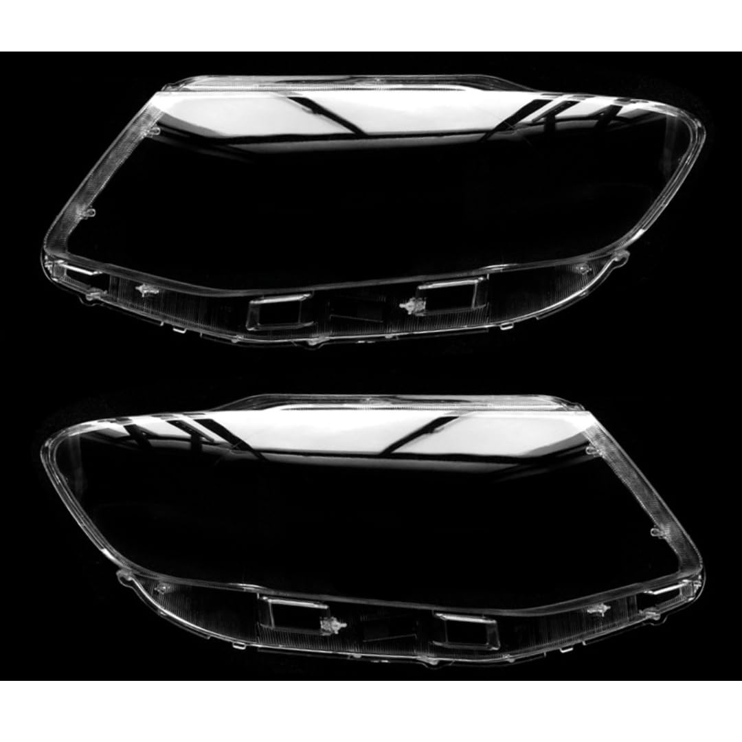 Oulesh Headlight Lens Cover for Hongqi H7 2017-2021, 1pair Car Front Headlight Cover Transparent Lampshade Clear Headlamp Shell