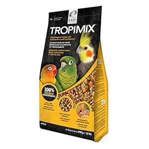 Tropimix Comida para Ninfas y Agapornis – 908 gr