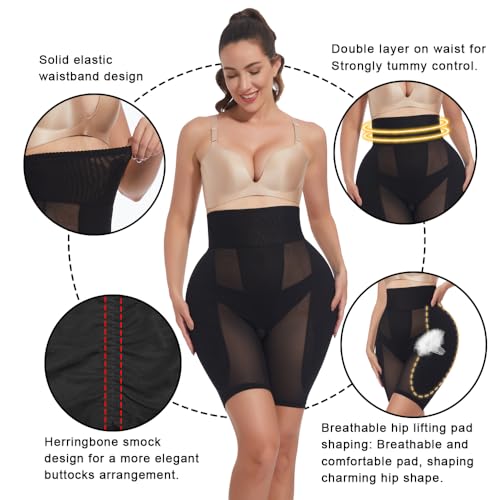 SEXYWG Hip Enhancer Shapewear for Women Hip Padded Body Shape Tummy Control Panty Short4