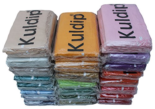 Kuldip Factory Seconds Pashmina Style Scarf Shawl Stole. Mixed Colors. (Pack of 5).2