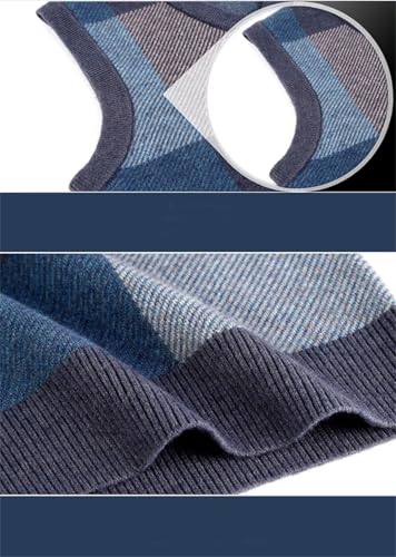 Men's Wool V-Neck Warm Pullover Vest3