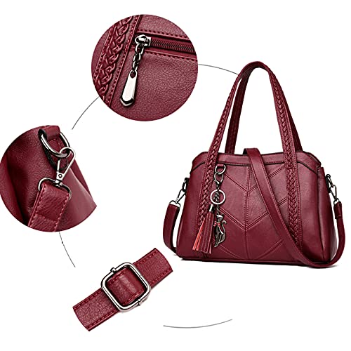 Bolso Tote de Moda para Mujer con Asa Superior y Bandolera miniatura 5