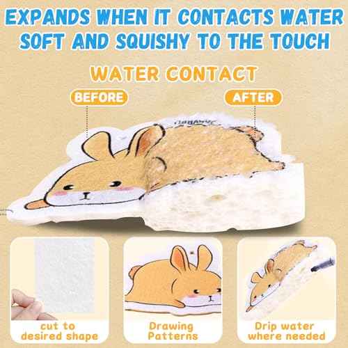 Bukbas Magic Puffy Paint, 3D Schaum Textur-Malset für Kinder, Magic Texture Painting DIY Kreativset Set mit 12 Farben Marker, DIY Textur-Malset für kreatives Zeichnen