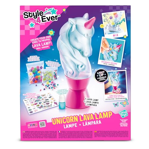 Grande Lava Lampe Licorne - vue 7