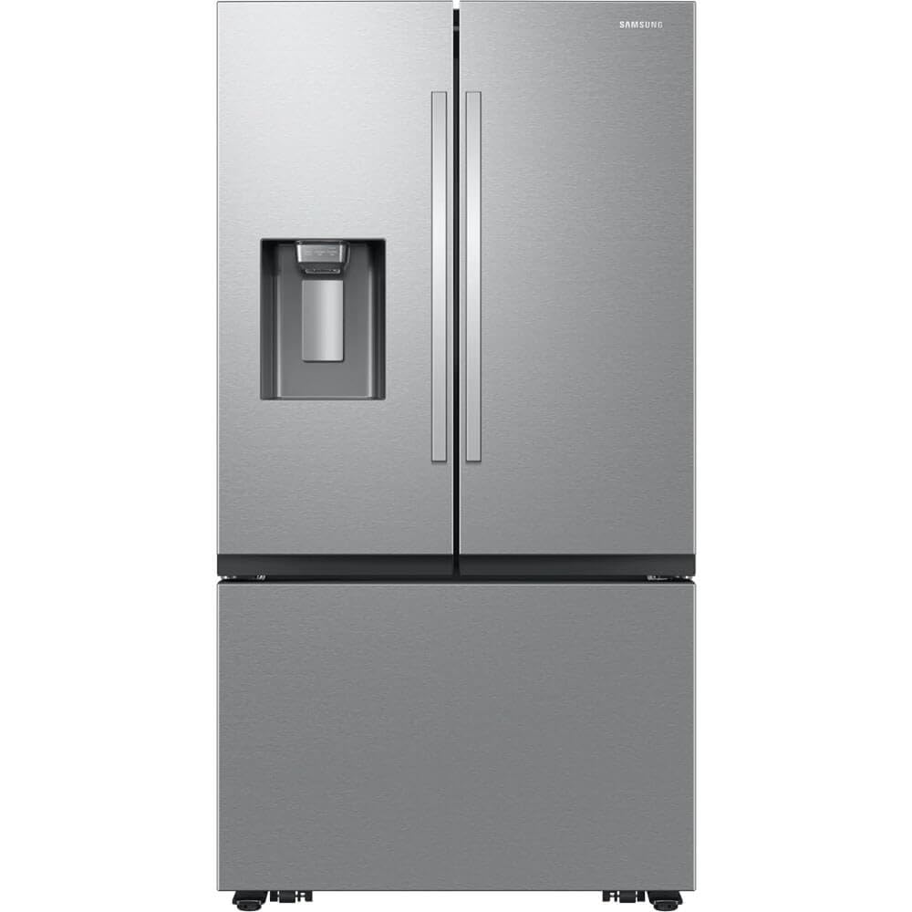 Samsung RF27CG5B30SR 25.5 Cu. Ft. Stainless Bespoke Counter Depth French Door AI Smart Refrigerator on Fridge.com