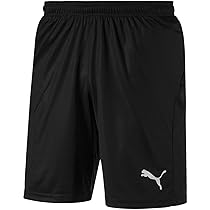 PUMA Liga Shorts Core With Brief, Pantaloncini Uomo, Nero (Puma Black, Puma White), M