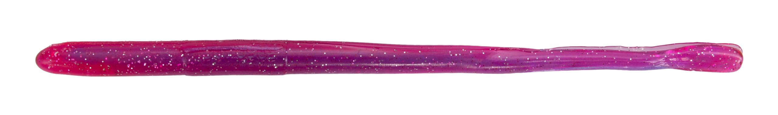 ROBOWORM 6" Straight Tail Worm - Morning Dawn Silver Flake