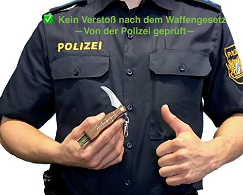 Okuliermesser CRS Gartenmesser mit 2 Klingen und Gartenhippe