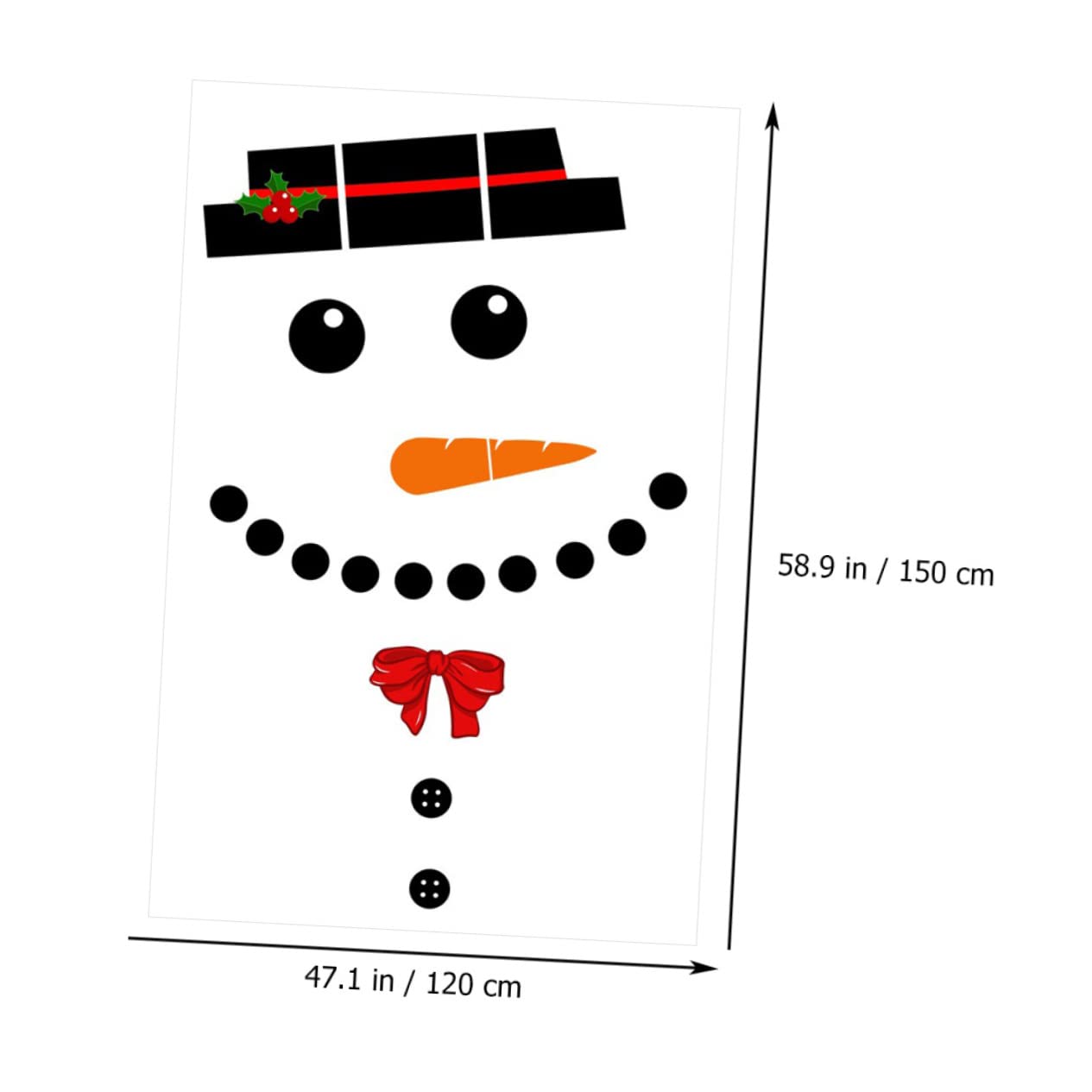 HANABASS 3sets Sticker Natalizio Per Finestre Con Tema e Pupazzo Di Adesivo Decorativo Per Porte e Vetrine Per Feste Di Natale e Inverno Facile Da Applicare e Rimuovere Di Alta Qualità