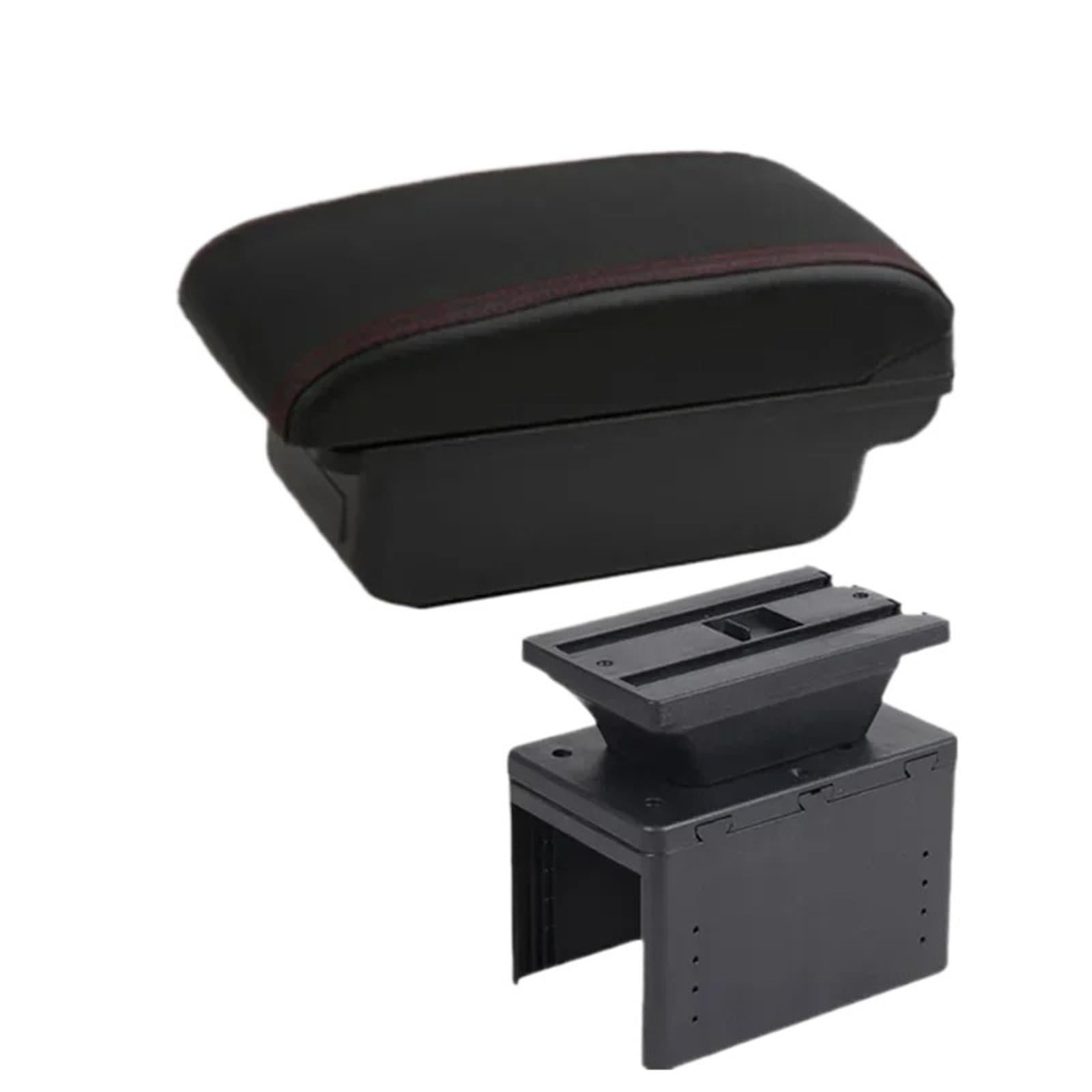 Car Armrest Box For For Fiesta MK8 Armrest Box Center Console