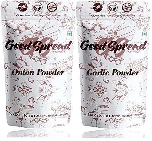 GoodSpread Organically Grown Onion Powder Dry 100g & Garlic Powder Dry 100g: Enhance Your Healthy Cooking with Ready-to-Use Flavors and Health Benefits (B09BRFPXPW) Amazon Price History, Amazon Price Tracker