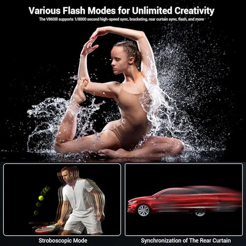 Image of Godox V860III-N 76Ws TTL Camera Flash for Nikon with 2.4G X System