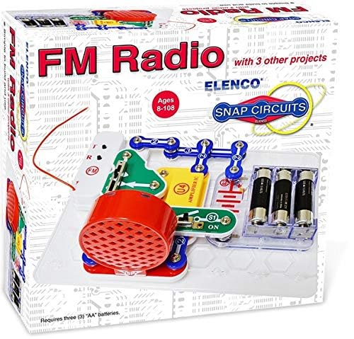 FM Radio Snap Circuits kit box