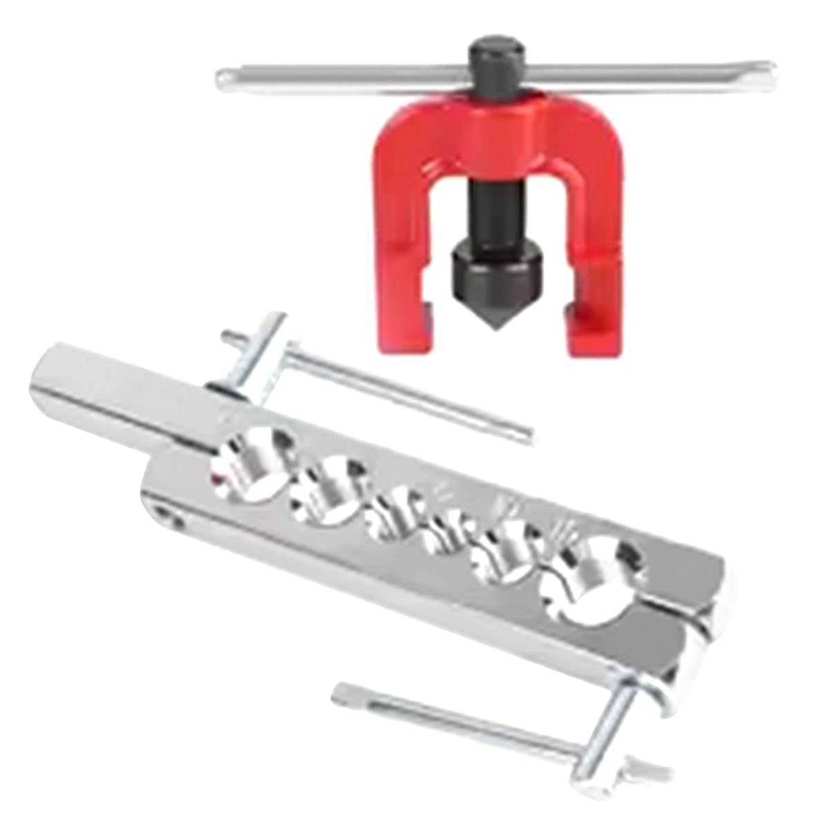 Udsknv[Ksl As Shown Flaring Tool Ct-2010 Copper Pipe Expander Refrigeration Water Gas Brake With Plate Rod Reamer Copper Tube