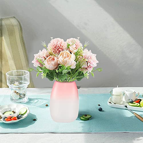 MZMing 2 pezzi Fiori Artificiali Peonie Finte di