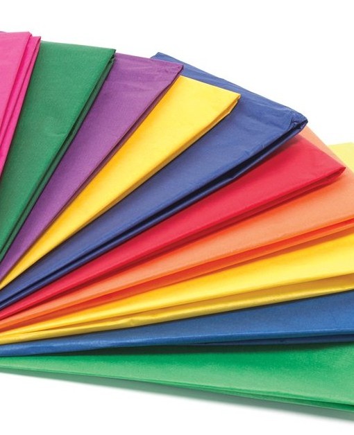 Ditya Crafts Multicolor Kite Paper for Flower Making, Gift Wrapping Paper and Art Craft (Set of 24 Sheets, 4 Sheets of 6 Colors Each, 20x30 inch) (Multicolor)-image-1
