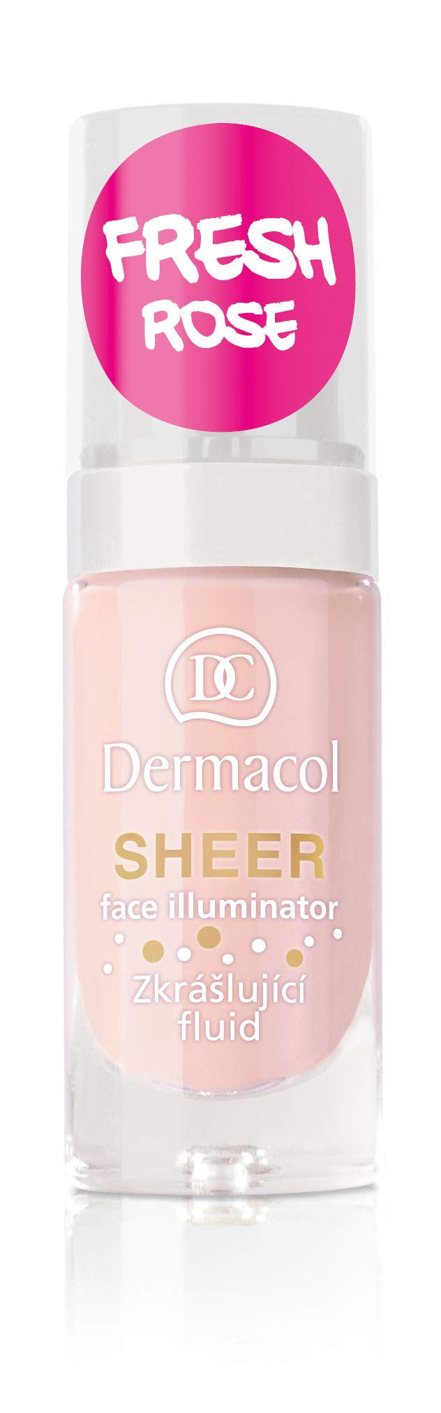 DermacolSheer face Illuminator Fresh Rose -15 ml