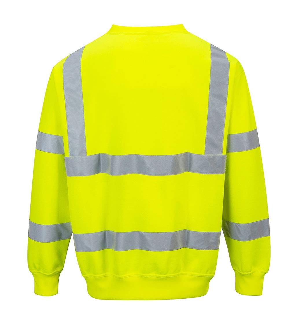 PORTWEST Warnschutz-Pullover, Farbe: Gelb, Größe: 5XL, B303YER5XL