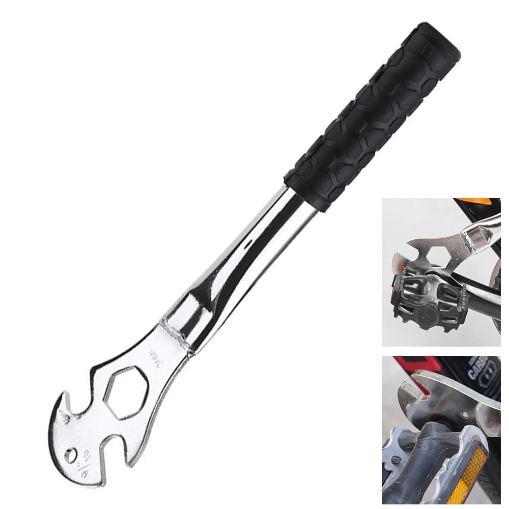 Amazon.co.jp: ペダルレンチ 自転車 ペダルトルクレンチ