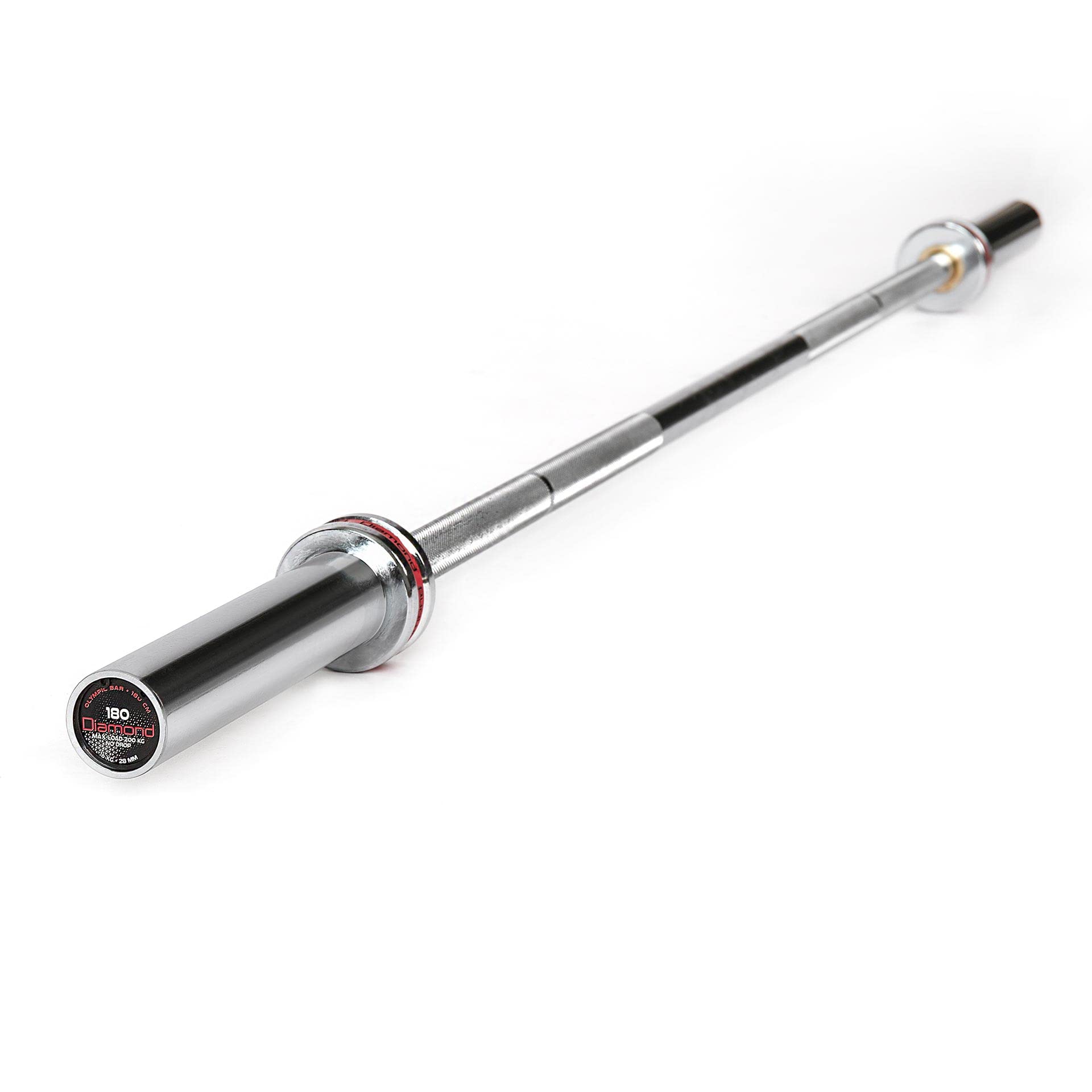 Haltères DIAMOND olympique de 150/180/220 cm Power Training DIAMÈTRE 50 mm | Charge maximale 330 kg