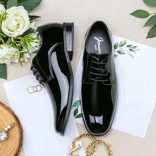 Jousen Mens Dress Shoes Formal Business Oxford Shoes for Men Tuxedo Dress Shoes for Men3