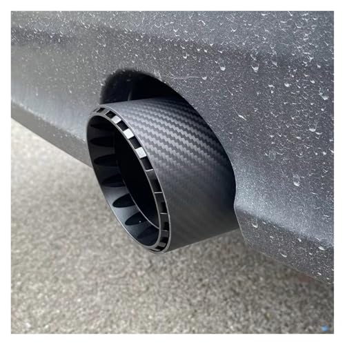 Extremo de garganta trasera para Mazda CX7 y CX8, embellecedor de tubo con acabado elegante