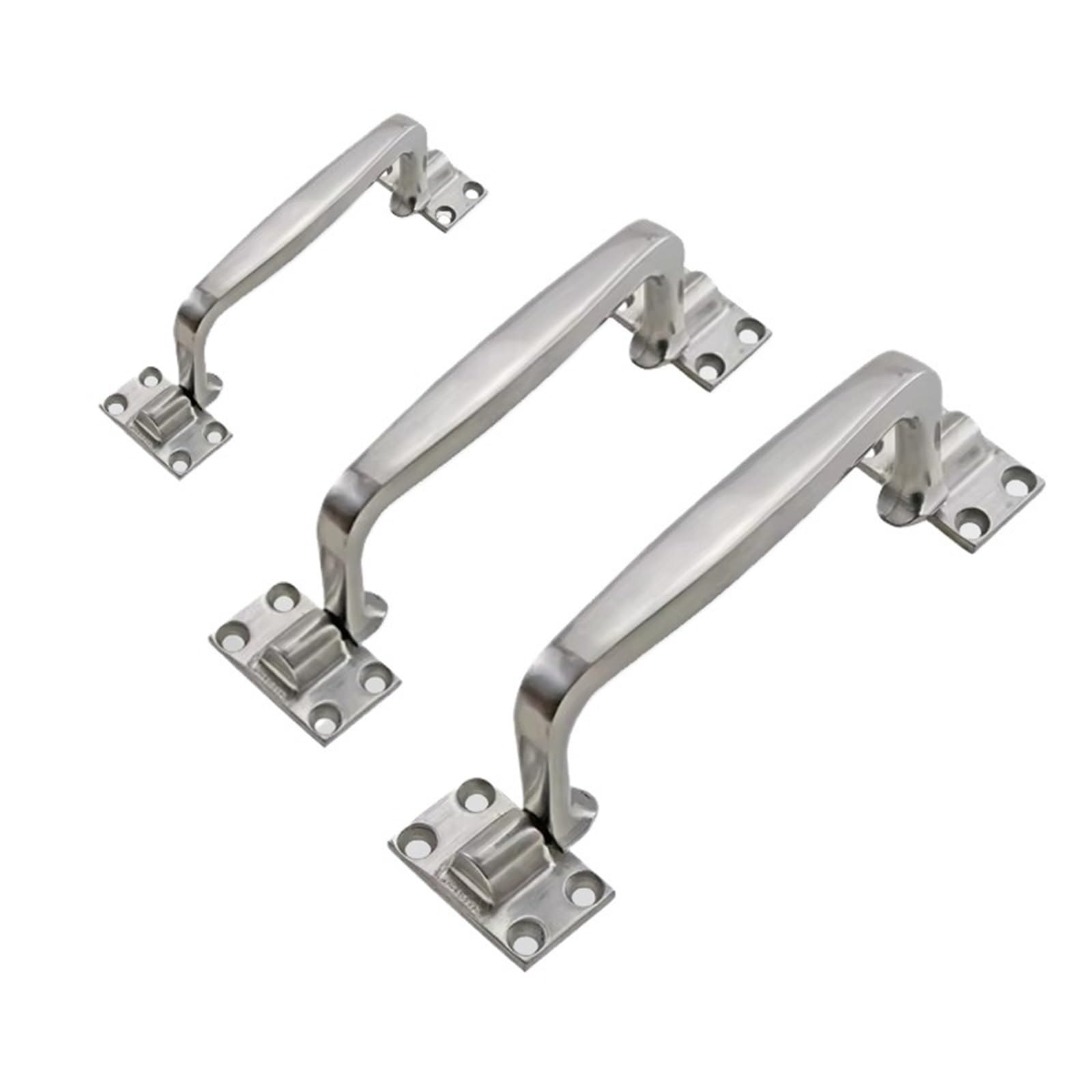 Poignée pliante en acier inoxydable pour machinerie lourde et armoire technique 109mm