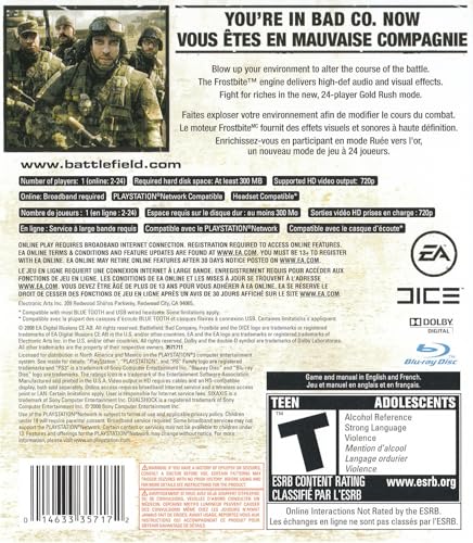 Image of Battlefield: Bad Company - Playstation 3 (Renewed)