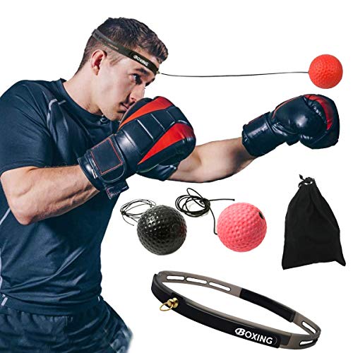 パンチングボール ボクシングボール トレーニング 練習用ボール 軽量 格闘技 反射神経 瞬発力 鍛え 自宅 ストレス解消 ENSYA