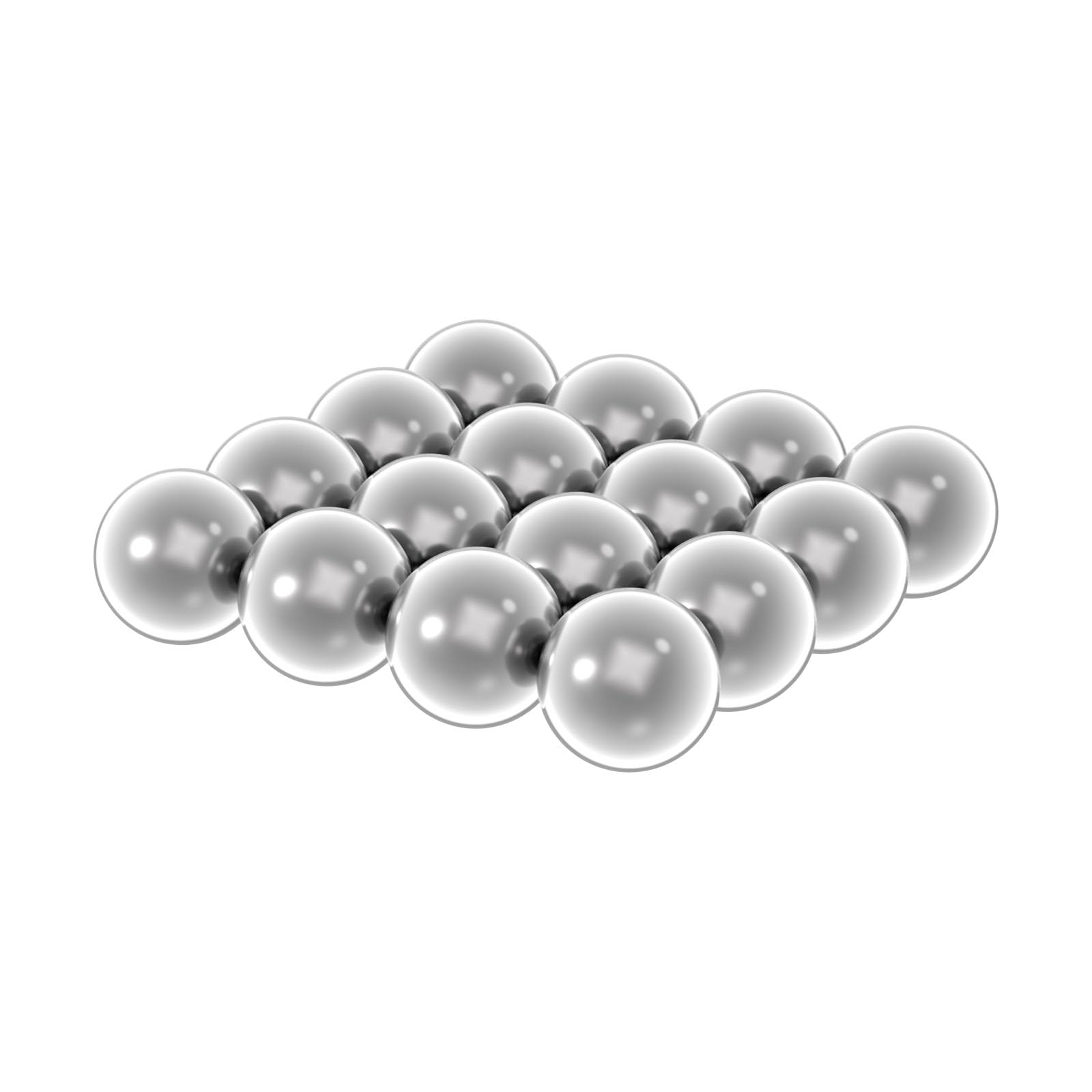 FamouSheen N42 Neodymium Sphere Magnets, 0.5" Diameter - 16 Pack, 1/2 Inch Round Rare Earth Magnets for Educational, Research, Professional,