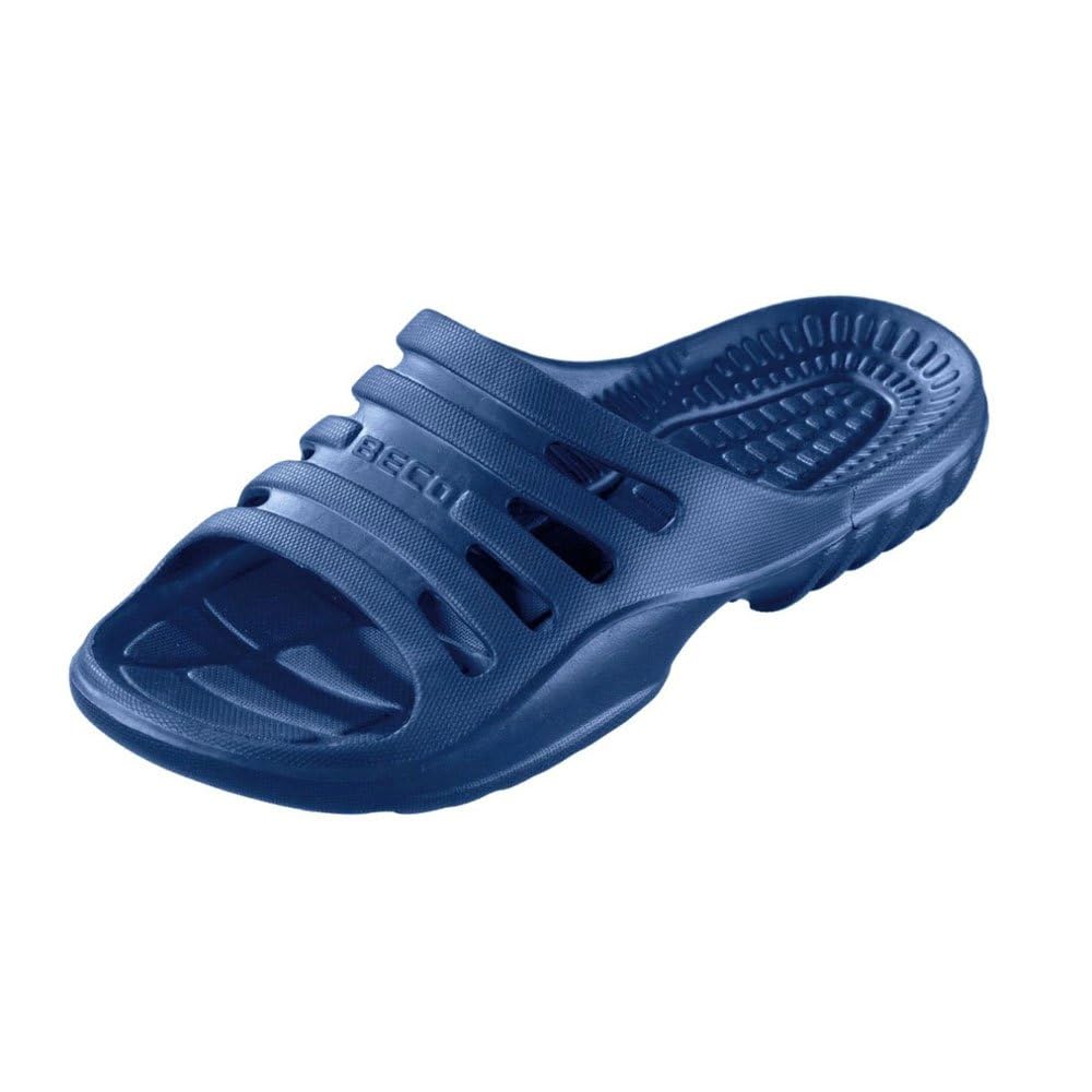 Beco Men's Navy Pool/Sauna Slippers For - 41 (Eur)