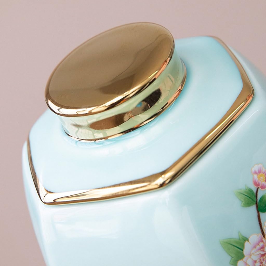 Puszka na herbatę ceramiczny słoik opakowanie pusty słoik ceramiczny domowy herbata zamknięty słoik herbaciarnia suszone owoce herbata przekąska słoik pojemnik na herbatę
