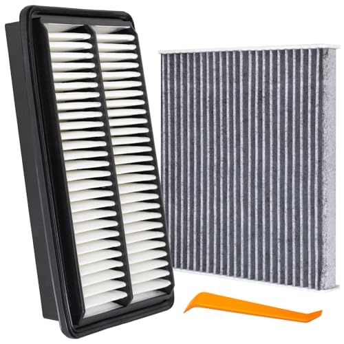 Image of Engine & Cabin Air Filter Kit Compatible with Honda Pilot 2016-2022 Ridgeline 2017-2025 Passport 2019-2025 MDX 3.0L /3.5L Replaces 80292-SDA-A01 17220-5J6-A10