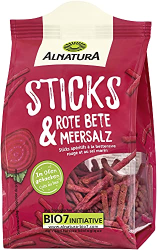 Alnatura Sticks 100g, Rote Beete, Meersalz