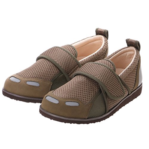 リフレクト S オリーブ 婦人 介護靴 リハビリ 転倒防止 むくみ