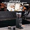 Automatic Flat Bur Coffee Beans Grinder,Touch Screen Settings,1500Kg Long Lifespan Burrs,10Mm Non-Stick Short Powder Channel