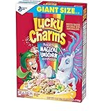 Lucky Charms, Cereal de malvavisco con Unicornios, sin Gluten, 26.1 oz, 4 Pack(26.1 Ounce)