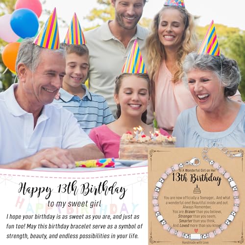 4mm Gemstone Birthday Bracelets for Women,10th to 60th Birthday Gifts for Women, Friend, Sister, Daughter, Mom, Grandma...2