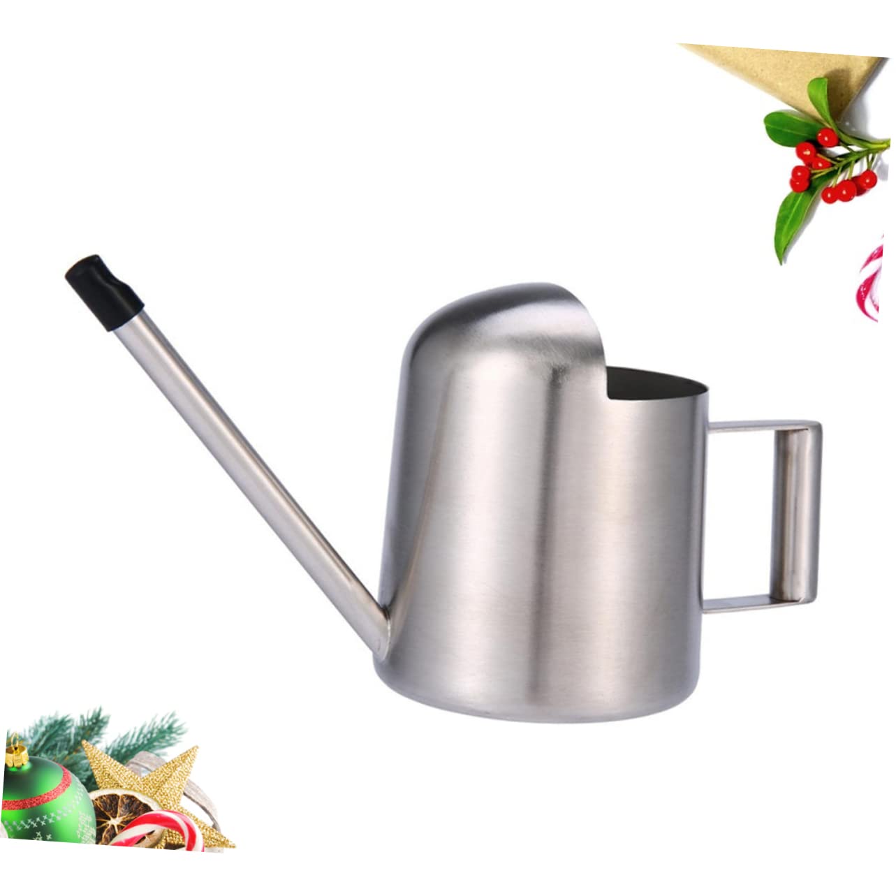 Konewka, Zewnętrzna konewka Dzbanek na wodę ze stali nierdzewnej Metalowy dzbanek na wodę Urządzenie do podlewania sukulentów Metalowa konewka Konewka do roślin Czajnik Garnek ze stali nierdzewnej Mał