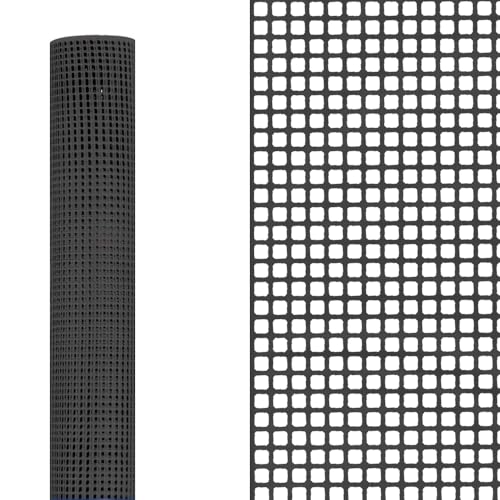 ✅Rete Plastificata Quadra con maglie da 1 Cm con HDPE (polietilene) 100% vergine a quadri. Ogni quadrato misura 1x1 Cm.