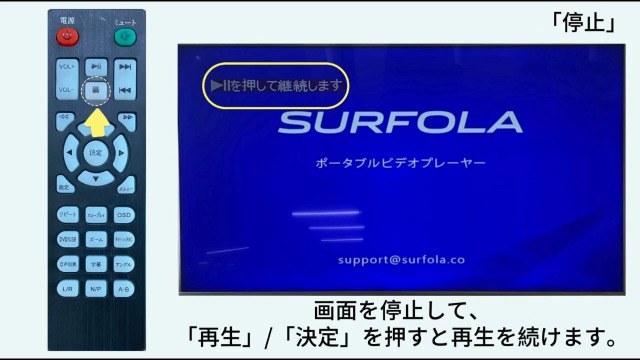 Amazon | ミニDVDプレーヤー Surfola DVD/CD再生専門モデル リージョン