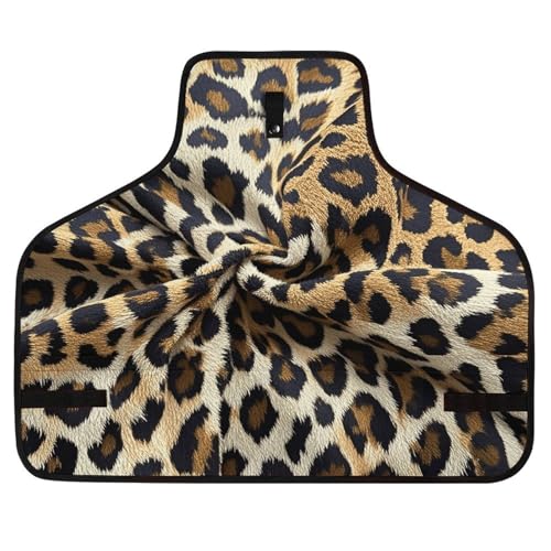 Delantal de Trabajo con Estampado Leopardo Unisex miniatura 1